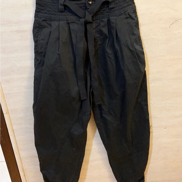 "Free People," Stylish Navy Cargo Pants - Picture 2 of 8